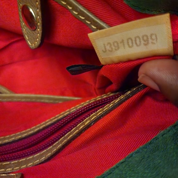 Dooney & Bourke Florentine Leather Satchel In Olive Green - Picture 13 of 13